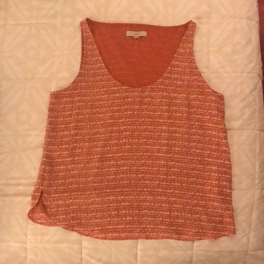 Ann Taylor LOFT sleeveless blouse